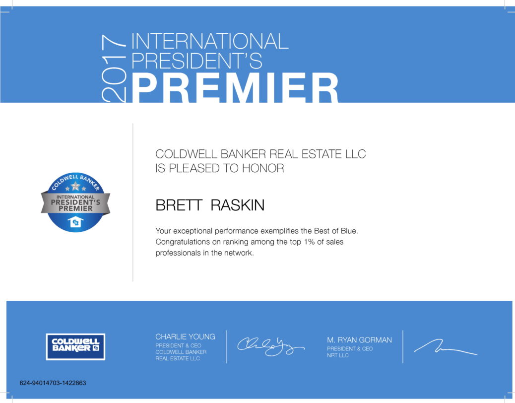 International Presidents Premier Award